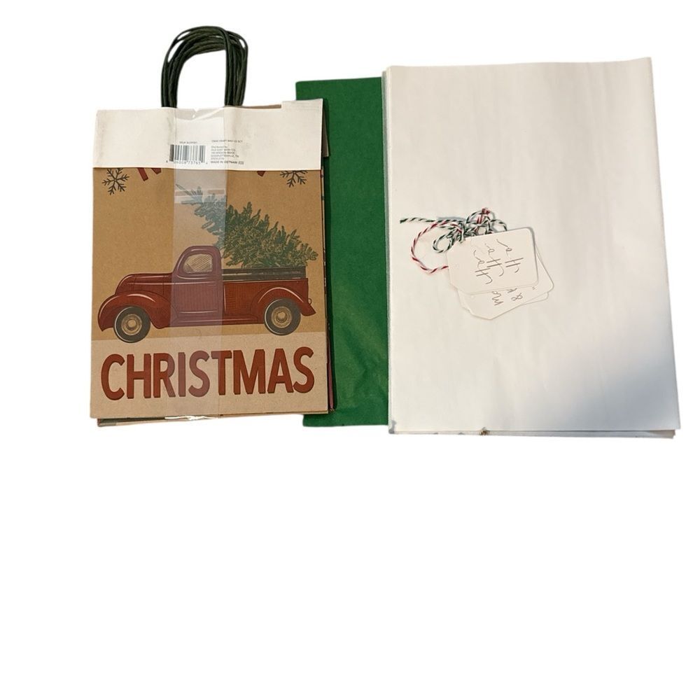 Festive Christmas Gift Bags Set - Picture 3 of 4